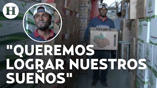 quotAquí estamos felicesquot Así es como los migrantes trabajan en mercados de la CDMX para sobrevivir [upl. by Suryt]