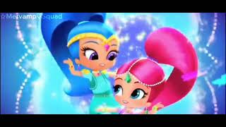 my first video repost shimmer and shine theme song slowed [upl. by Annaegroeg]