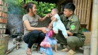 Duong Together with my children harvest everything to sellbuild a kitchen to cook with my children [upl. by Narej205]