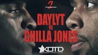 KOTD  Rap Battle  Daylyt vs Chilla Jones  V2R [upl. by Meehsar]