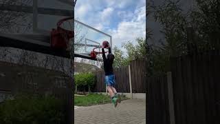 Height Adjustable Basketball Hoop  Jump Training on a Mega Slam [upl. by Lavicrep]