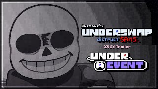 Unizones UNDERSWAP Distrust sans UNDEREVENT 2023 Trailer Showcase [upl. by Nauqe]