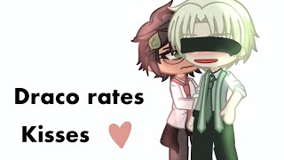 Draco rates kisses  Drarry  HP Gacha [upl. by Vola]