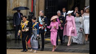 STUNNING OUTFITS AT THE CORONATION IN UKPART I [upl. by Channa885]