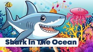 Meet The Shark In The Sea Fun Ocean Animals Song For Kids [upl. by Niveg]