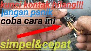 Cara jemper kabel kunci kontak [upl. by Haerdna]