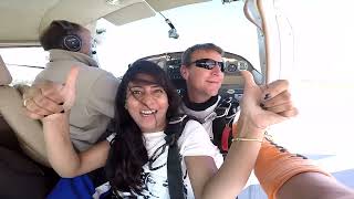 Sky Diving In South Africa  Done with my first activity from my bucket list  minivlog skydiving [upl. by Ardni974]