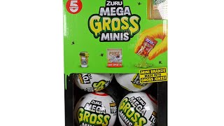 Zuru Mega Gross Minis FULL CASE Blind Box Unboxing Review [upl. by Atazroglam]