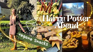 Herbstspaziergang Harry Potter Filmeabend amp vegane Snacks [upl. by Luing]