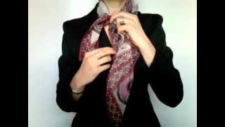 Waterfall knot tutorial [upl. by Olnay]