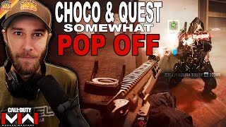 chocoTaco and Quest Somewhat Pop Off  Warzone 3 Call of Duty Modern Warfare 3 Gameplay [upl. by Lyj]