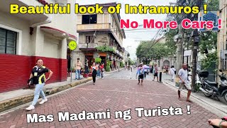 Amazing transformation of Intramuros Manila  Now Walkable and Modern look [upl. by Inittirb650]