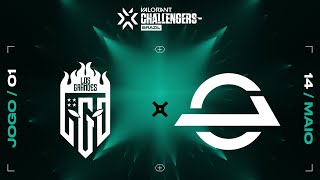 Los Grandes x Gamelanders Mapa 1 Breeze  VALORANT Challengers Brazil 2ª Etapa [upl. by Linzer]