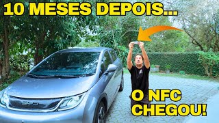 COMO RECEBER O CARTÃO NFC DA BYD E OS PROBLEMAS QUE TIVE [upl. by Marya]