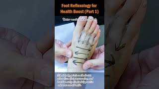 Foot Reflexology for Health Boost Part 1 [upl. by Floss]