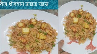 वेज शेज़वान फ्राइड राइस रेसिपी  Veg Schezwan fried rice masala recipe Ready in 5 minutes [upl. by Heise]