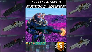 No Mans Sky  7 S Class Atlantid Multitools [upl. by Aicella]