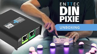 DIN Pixie  DMX SPI Controller Unboxing amp Product Overview [upl. by Sokcin]