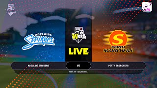 ADELAIDE STRIKERS VS PERTH SCORCHERS LIVE  WBBL [upl. by Schroeder938]