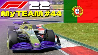 F1 22  My Team Career Mode 44 100 Race Portimão [upl. by Odareg84]