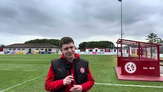 HFL 202425 Matchday 4 Craig McKenzie Interview [upl. by Etnovert]