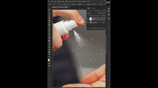 How to make Spray Effect in Photoshop  shorts photoshop [upl. by Nylloh]