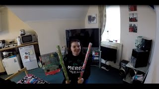 An early Christmas present Christmas wrap prank amp reaction [upl. by Drisko782]