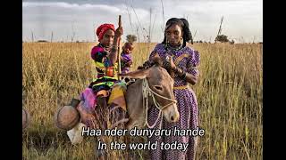 Fulani Christian Song  Gimol Fulbe Nuddinbe [upl. by Neelie]