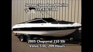 2005 Chaparral 210 SSi for Sale  SEMPER SPEED AND MARINE [upl. by Kcirrek]