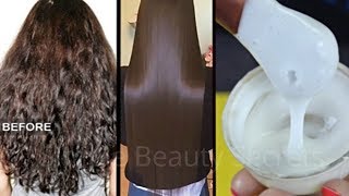 Just 1 Use Can Straighten Your Hair Permanently At Home Results Better Than RebondingKeratin [upl. by Bayly]