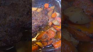 Juicy Tender Pot Roast with Carrots Onions and Potatoes potroast recipevideo recipe [upl. by Normak]