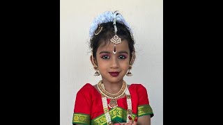 Swagatham Krishna  Bharatanatyam  Nivrithi [upl. by Marlon]