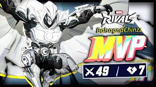 4970 w Moon Knight  Marvel Rivals Moon Knight Gameplay [upl. by Elleirb]