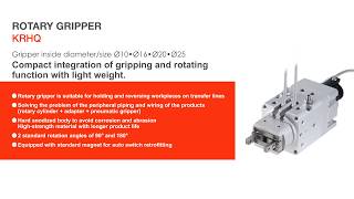 ROTARY GRIPPER  KRHQ Series [upl. by Lidda]