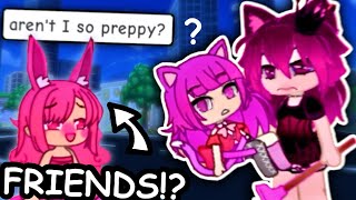 FRIENDS WITH AN OWO CAT on Gacha Online Roblox [upl. by Chally]