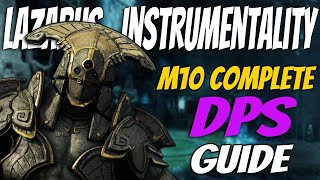 M10 Gold Complete Lazarus Dps Guide in New World  Tips  Tricks  Tactics  High Dps Build [upl. by Lennad]