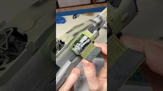 AH64 Apache Engine assembly  Out of box  135 Scale Model Kit [upl. by Sewellyn]