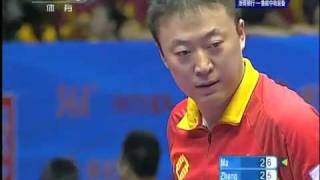 Ma Lin vs Zhang Jike 2011 Chinese Super League [upl. by Uehttam]