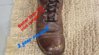 2 year review WW2 Jump boot Corcoran boots [upl. by Keil]