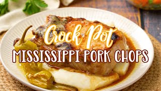 How to make Crock Pot Mississippi Pork Chops [upl. by Suirradal550]