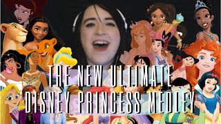 THE ULTIMATE DISNEY PRINCESS MEDLEY 2 25 PRINCESSES 31 SONGS  Charlotte Mednick [upl. by Lamprey]