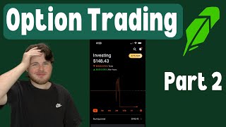 I Tried Trading Options Again on Robinhood Part 2 [upl. by Aikahs]