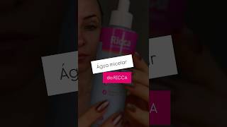 Água micelar RICCA skincare beleza cosmeticos [upl. by Eirok155]