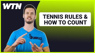 Tennis EXPLAINED  Tennis rules and how to count  WTN [upl. by Tiedeman]