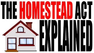 The Homestead Act of 1862 Explained US History Review [upl. by Brian955]