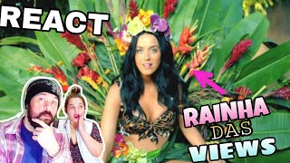 REAGINDO KATY PERRY  ROAR REACT [upl. by Radford434]