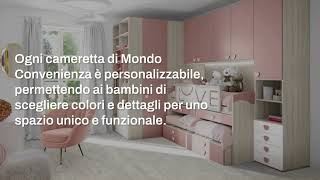 Catalogo Mondo Convenienza cameretta 2024 modelli e novità [upl. by Fennell]