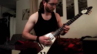 Gibson Flying V 80s Heavy Metal solo [upl. by Kone]