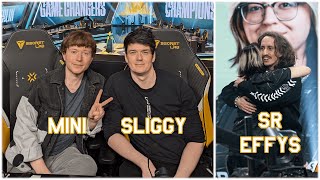 Sliggy and Mini Interview SR Head Coach Effys [upl. by Justina]