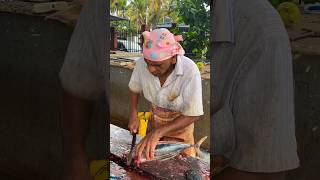 skipjack tuna cutting skills😱😱  බලයා කපන හැටි  fiscutting bigfishcutting trending shorts [upl. by Lyudmila]